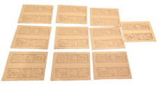 Vintage Polaroid Polacolor Print Mounts Lot of 10 Rare 1969 Photo mounts