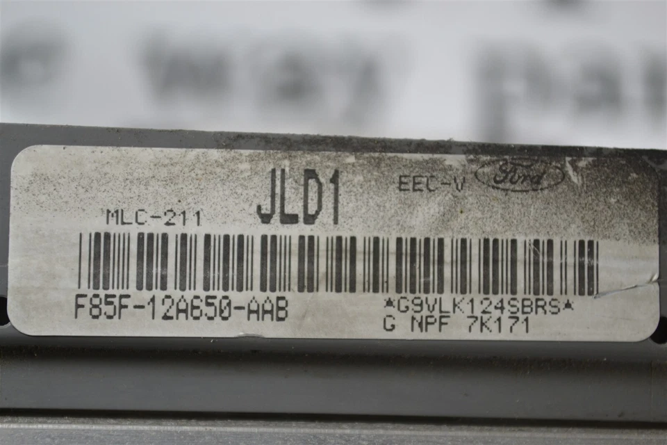 Unidade de controle de motor F85F12A650AAB Ford F150.250 1998 4.5 módulo ECU 16E1 157 B6 - Imagem 4 de 4