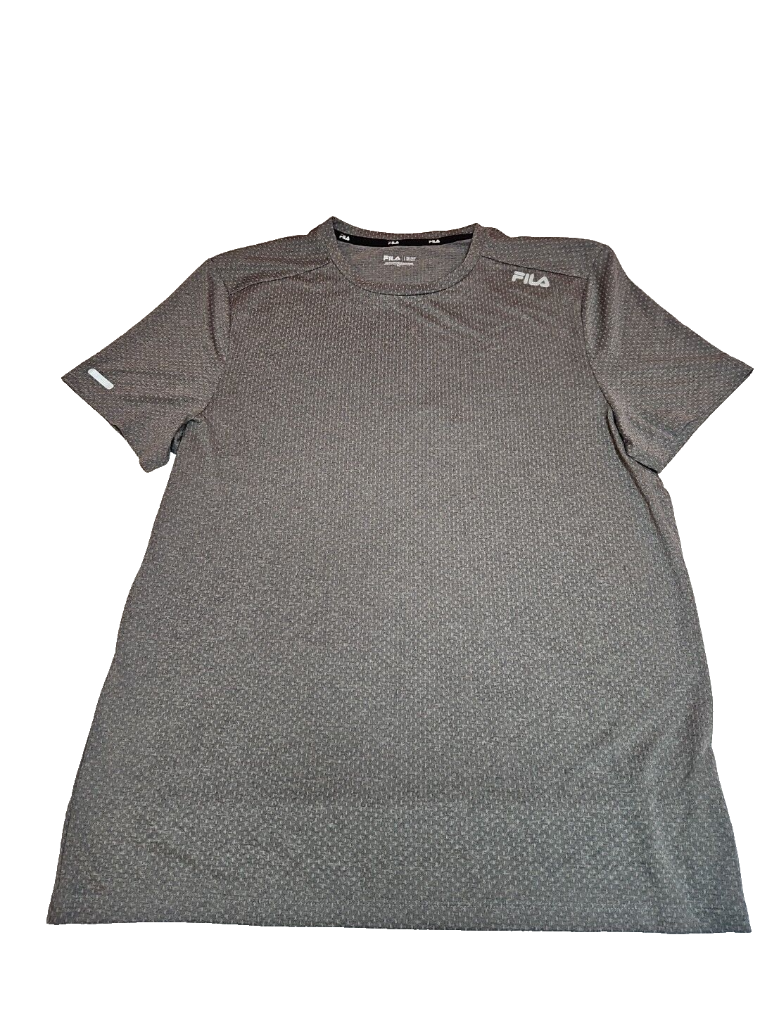 FILA Camicia Adulto Grande Grigio Logo Scritto Leggera Uomo