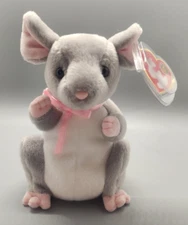 Ty Beanie Babies BREADCRUMBS the Mouse (BBOM) May 2005 New Old Stock