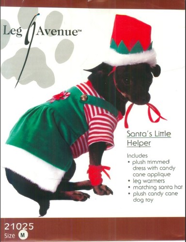 santa's little helper costume for dogs