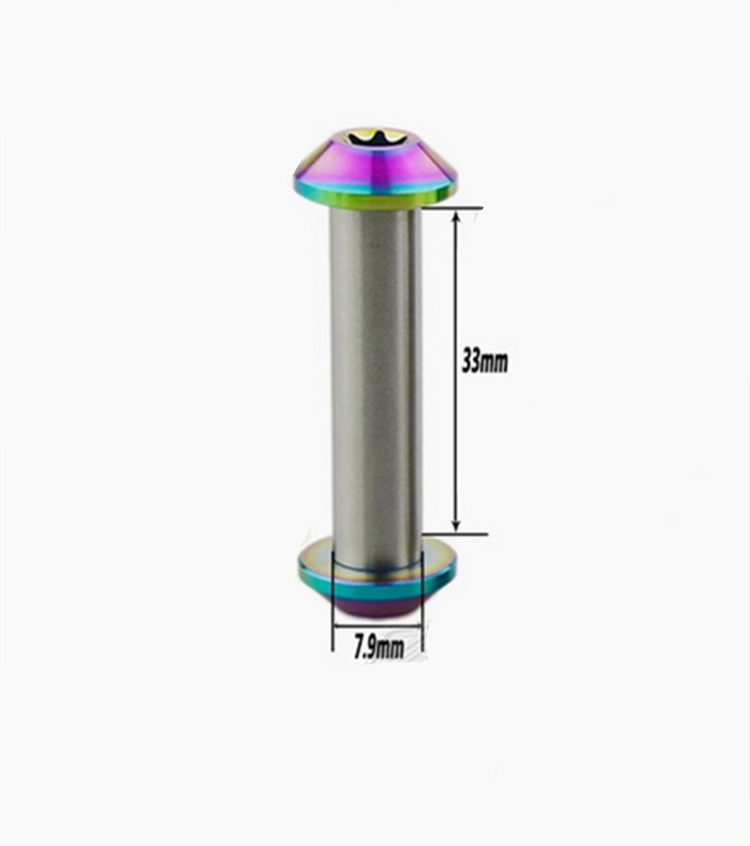 Titanium Fasteners Rear Shock Absorbers Nuts Torx Head Bolts