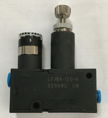 Druckregler Festo LRMA-QS-4 153495 NEU Pneumatik Druckluft