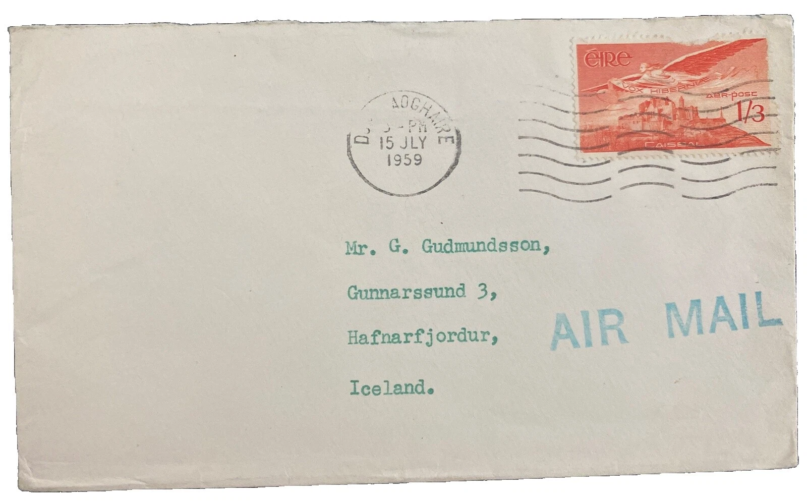 Architecture Cover Icelandic Stamps