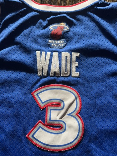 NBA JERSEY 2005 ALL STAR GAME DWYANE WADE MIAMI HEAT REEBOK SWINGMAN Men Medium - Picture 8 of 9