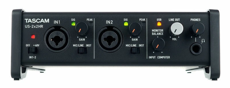 Tascam US-2x2HR Interfaccia Audio MIDI USB Alta Risoluzione - Immagine 3 di 4