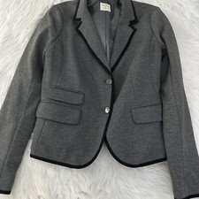 Gap The Academy Blazer 2 Lined Double Button Fitted EUC Career