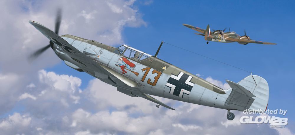 Bf 109E-1, professional package
