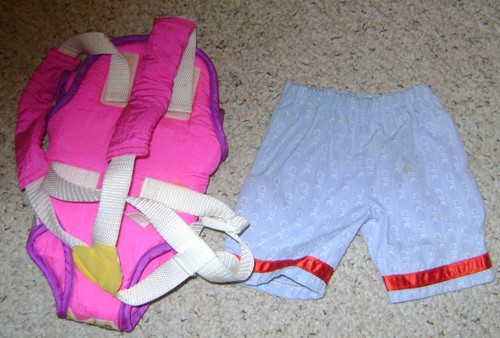 Cabbage Patch CPK PANTS & DOLL CARRIER BACKPACK! Cute, FREE Shipping! - Picture 2 of 3