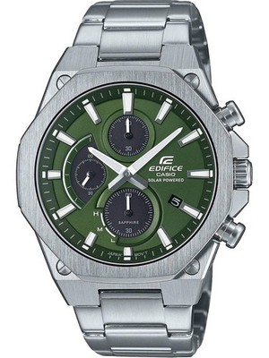 Casio EFS-S570D-3AUEF Mens Watch Edifice Chronograph Solar 44mm 10ATM