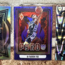 2023-24 Panini Phoenix - Pyro Purple No.10 De'Aaron Fox #013/125