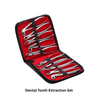 Zahnzahnextraktionszange Set | Instrumente der oberen & unteren Oralchirurgie