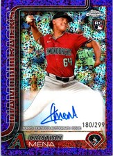 2025 Topps Chrome #RA-CME Cristian Mena Auto /299