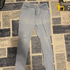 Women  s Levi  s 721 High Rise Skinny Blue Jeans Size 32