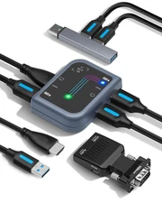 ServerConnect Pro Portable Server Management Tool: USB Crash Cart Adapter – 1...