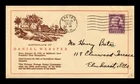 US COVER DANIEL WEBSTER FIRST DAY ISSUE SCOTT 725