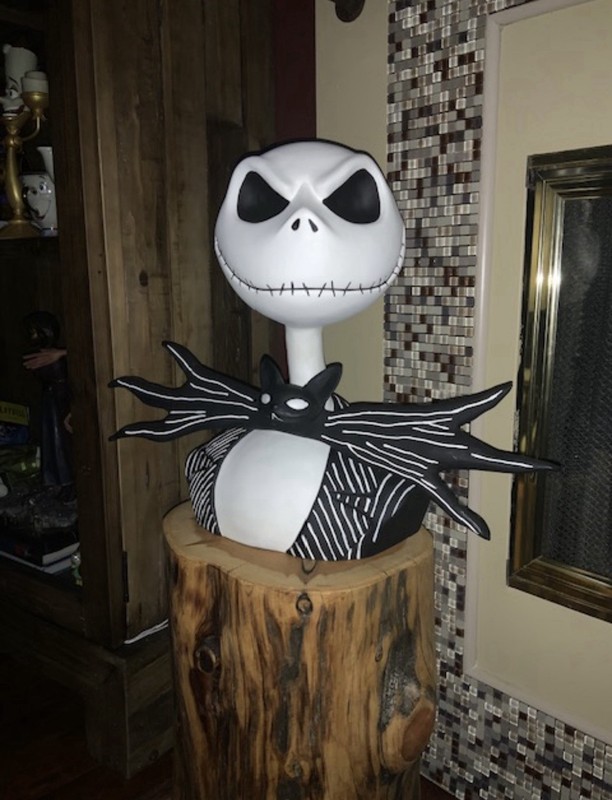 Disney Jack Skellington Life Size Bust Neca Big Fig