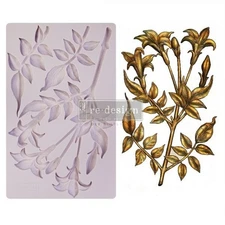 Redesign with Prima Decor Mould Lily Flowers, New in Package