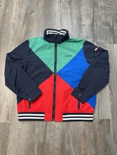 Tommy Hilfiger Gunwhale Yacht Jacket Windbreaker XL Colorblock Streetwear S60