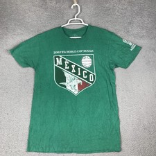 Mexico National Team Shirt Mens Large Green FIFA World Cup Russia 2018 Soccer