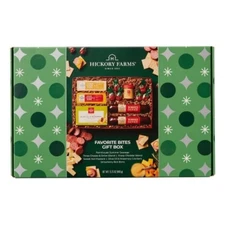 Hickory Farms Christmas Gift Set Favorite Bites Box - 15.75oz