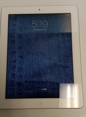 Apple IPAD 3RD GEN A1403 16GB STORAGE 1GB RAM WIFI 9.7 INCHES WORKING GREY/WHITE