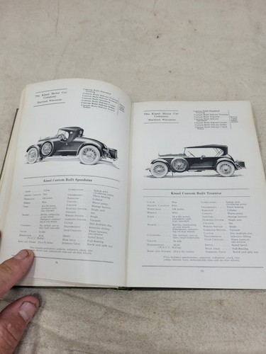 1922 Handbook of Automobiles Foreign Edition Shows American Makers Hardcover - Picture 18 of 24