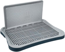 Dog Toilet Potty Tray Training Urinary Column Mesh Mat Removable Bedpan Accessor
