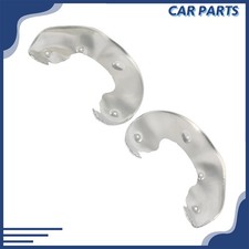 2x Front Brake Disc Dust Cover Back Plate Shield Fits AUDI A4 B8 A5 A6 (C7) A7