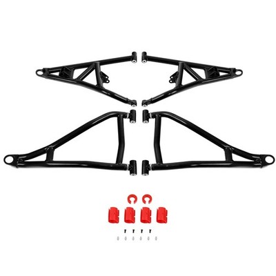 High Clearance Steel Front Upper Lower A-Arms Set for 14-23 Polaris RZR XP 1000