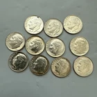 1B 11x 1964 D Silver Roosevelt Dimes face value 90% Silver