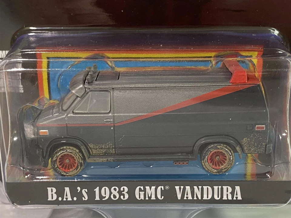 The A Team 1983 GMC Vandura Version Invecchiata 1:64 Greenlight 44865F - Immagine 2 di 4