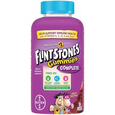 Flintstones Complete Gummy Kids Vitamins A, B, C, D, E, Zinc 180 Count