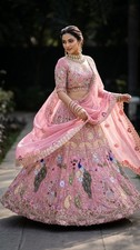 Indian Ethnic Bollywood Lehenga Choli Designer Party Wedding Bridal Lehenga Wear