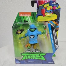 Rise of the Teenage Mutant Ninja Turtles Wrestling Leo Neon Leon Nickelodeon New
