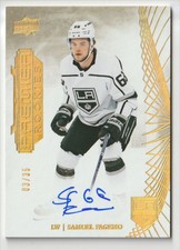 2022-23 UPPER DECK PREMIER ROOKIES SPECTRUM AUTO GOLD SAMUEL FAGEMO 03/35 LOS