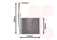 WäRmetauscher Innenraumheizung Van Wezel 18006272 FüR Ford Dnw Daw Dbw Focus 1