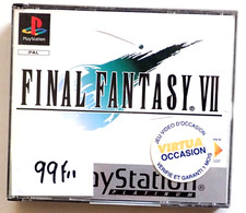 PS1 FINAL FANTASY VII  FR BE COMPLET AVEC LIVRET