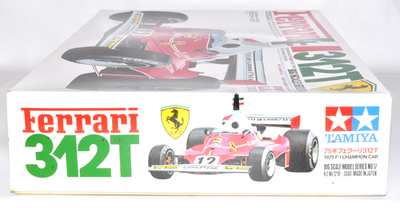 Tamiya 1/12 Ferrari 312T Big Scale F1 Vintage Plastic Model Kit