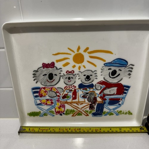 Ken Done Vintage Koala Melamine Tray Made In Italy Mebel RARE - Picture 4 of 9