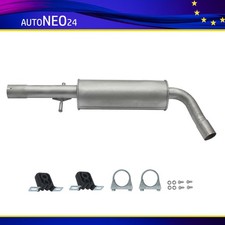 Auspuff Mittelschalldämpfer Mitteltopf Audi A3 1.8 T 1996-2003 Schalldämpfer