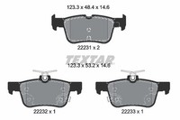 NEU - Textar 2223103 Bremsbelagsatz, Scheibenbremse FüR Ford