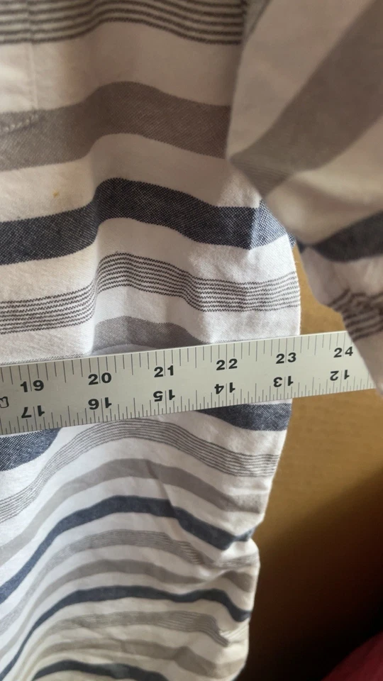 EDICIONES BÁSICAS 2XL CAMISA ABOTONADA MANGA CORTA BLANCA Foto 3 de 4