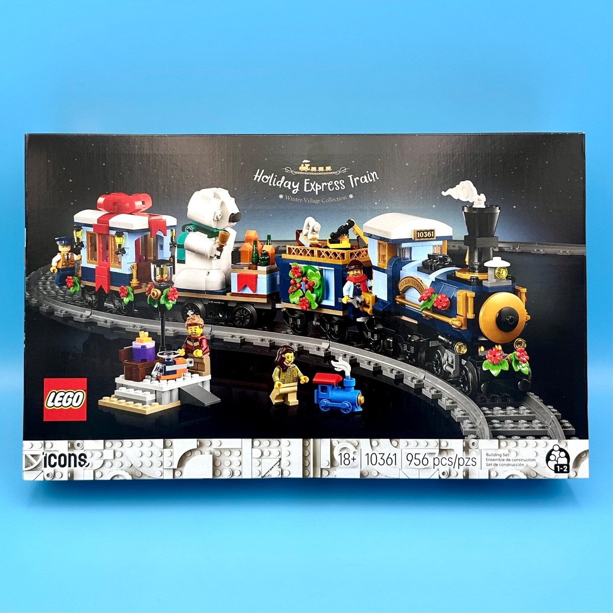 LEGO Holiday Express Train 10361 Christmas Winter Village Set with 