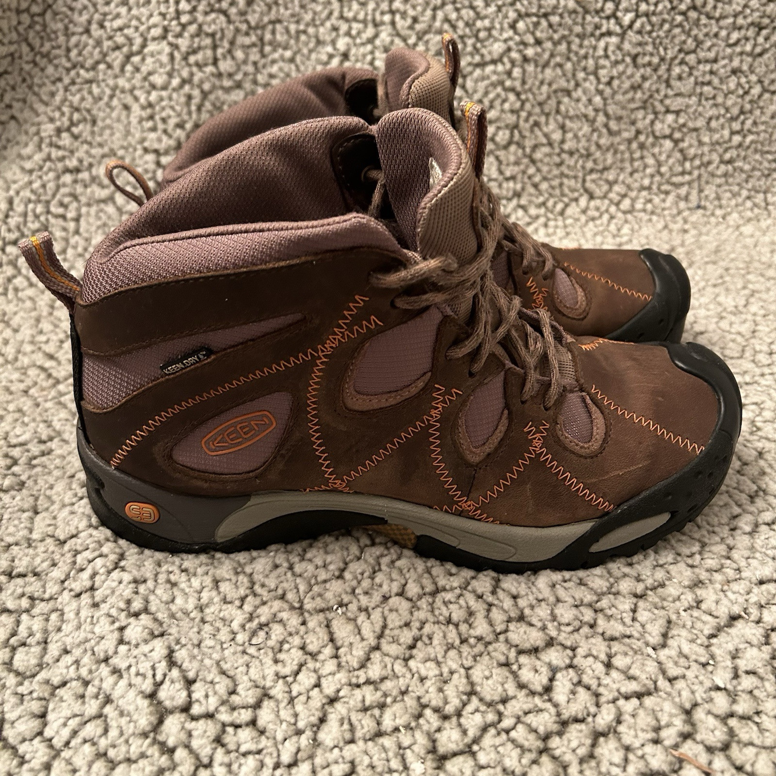 Scarpe casual Keen donna Voyageur scarpe da trekking marroni sneakers taglia 8 5