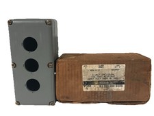 SQUARE D 9001KY3 Ser A 3 UNIT CONTROL STATION ENCLOSURE NEW