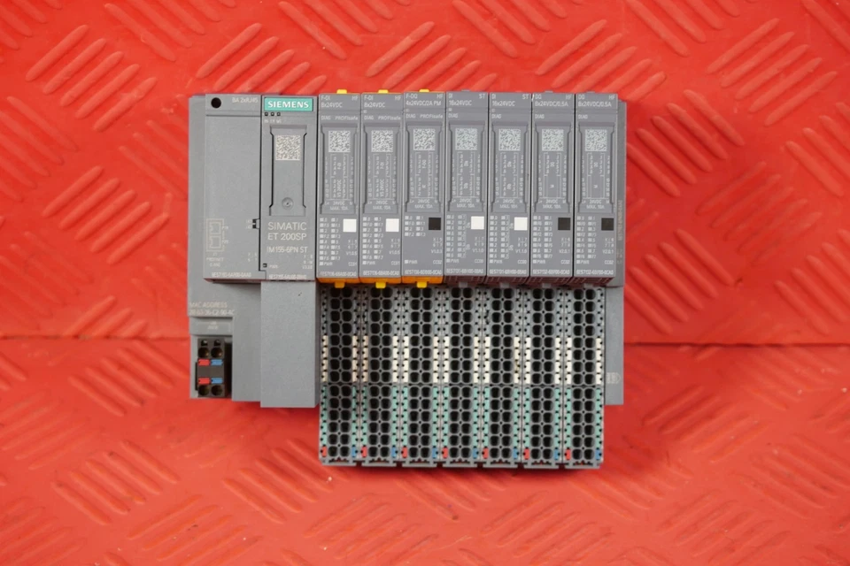 Siemens 6ES7155-6AU00-0BN0 Simatic ET200SP + 7 Module Gebraucht Sofort Lieferbar