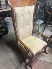 Antique / Vintage Mission Style Oak Rocking Chair Nice Condition! LOOK! — photo 2