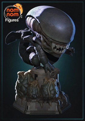 Chibi Xenomorph Alien (Nomnom Figures)