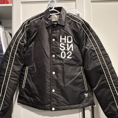 Hudson Water Repellent Insulated Snap Front Coach Jacket NWT Sz S